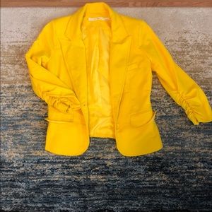 Yellow Blazer